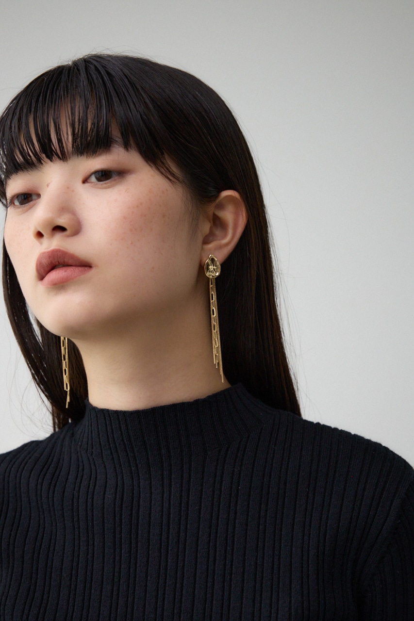 ブラックパールスイングピアス ブラックパール スイングピアストリプル - SINME ONLINE STORE