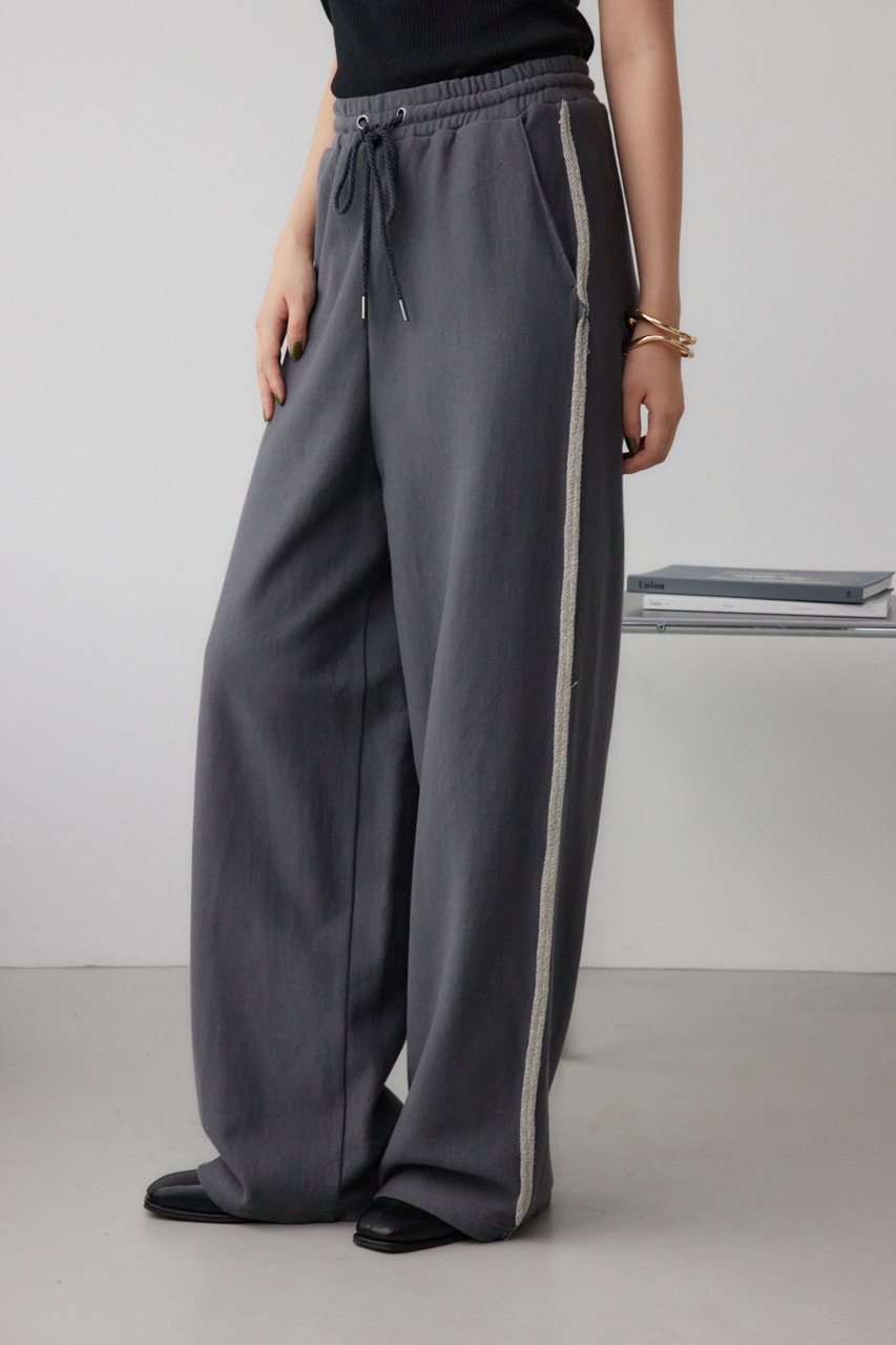 ウラケワイドパンツ C.GRY FREE