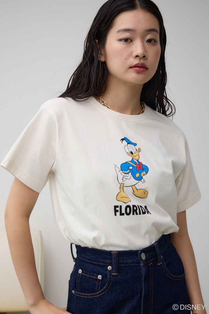 JM ドナルドTシャツ O/WHT FREE