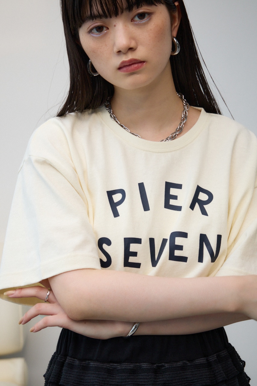 JM ロゴプリントTシャツ O/WHT FREE