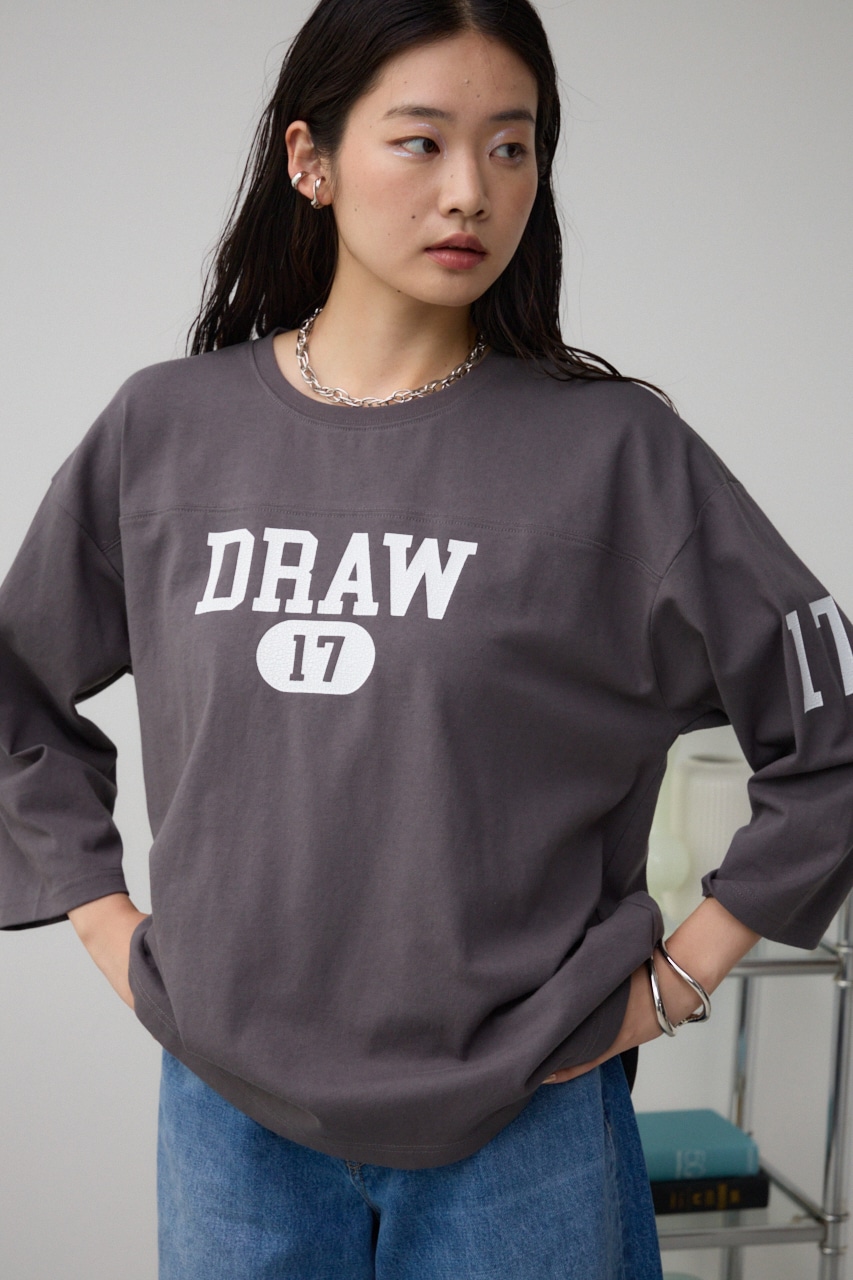 JM フットボールTシャツ C.GRY FREE