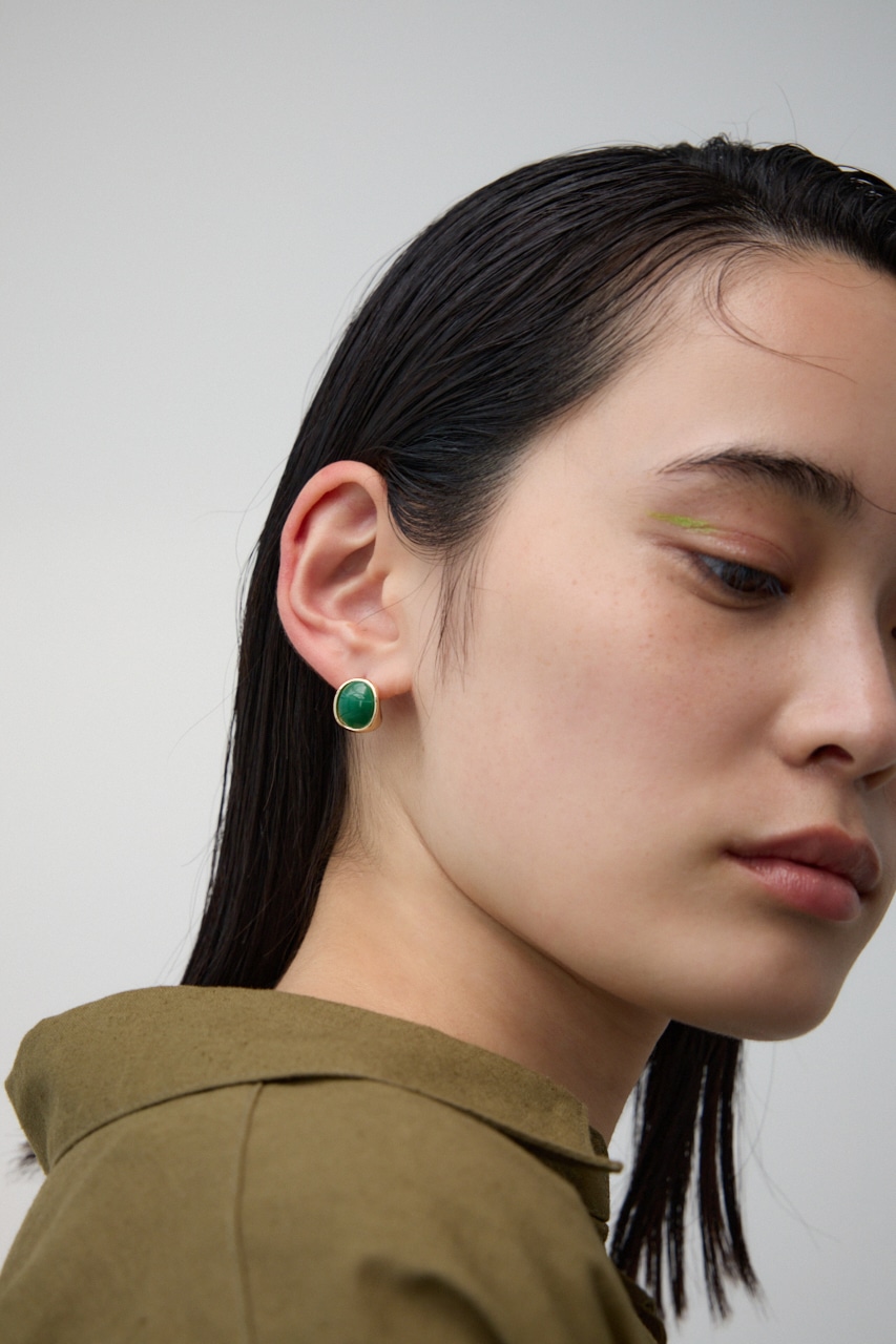 未着用 レネレイド ディアモンティーヌ ブルー アクアアズール 7粒ピアス 未着用 レネレイド ディアモンティーヌ ブルー アクアアズール 7