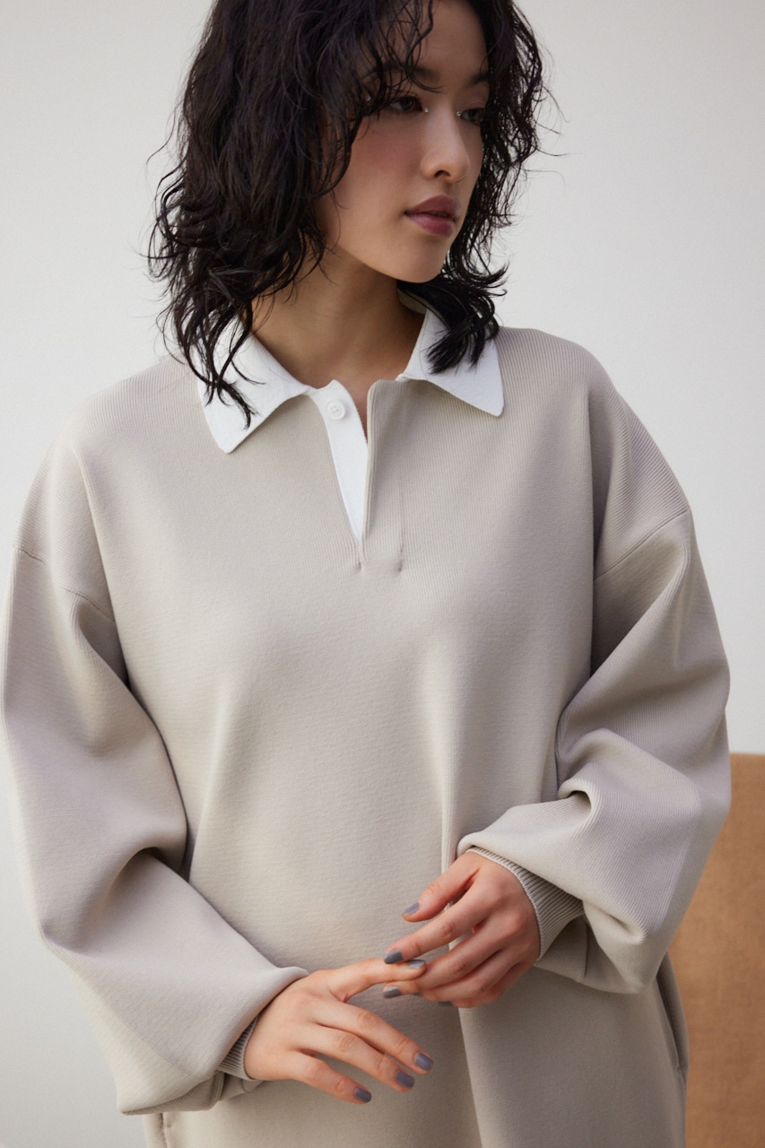 AZUL BY MOUSSY | ラガーポロワンピース (ワンピース(ロング