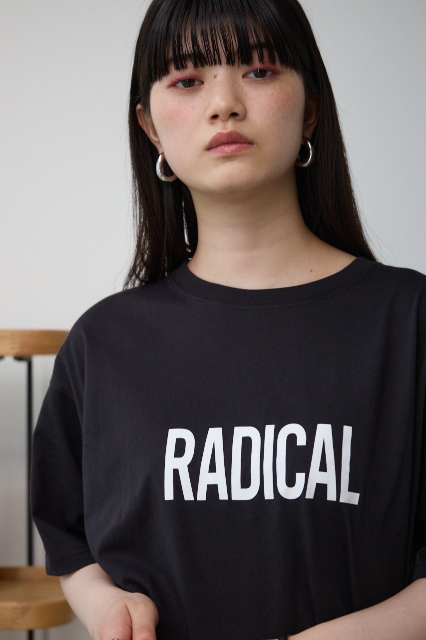 アソートロゴカラーTシャツ BLK M