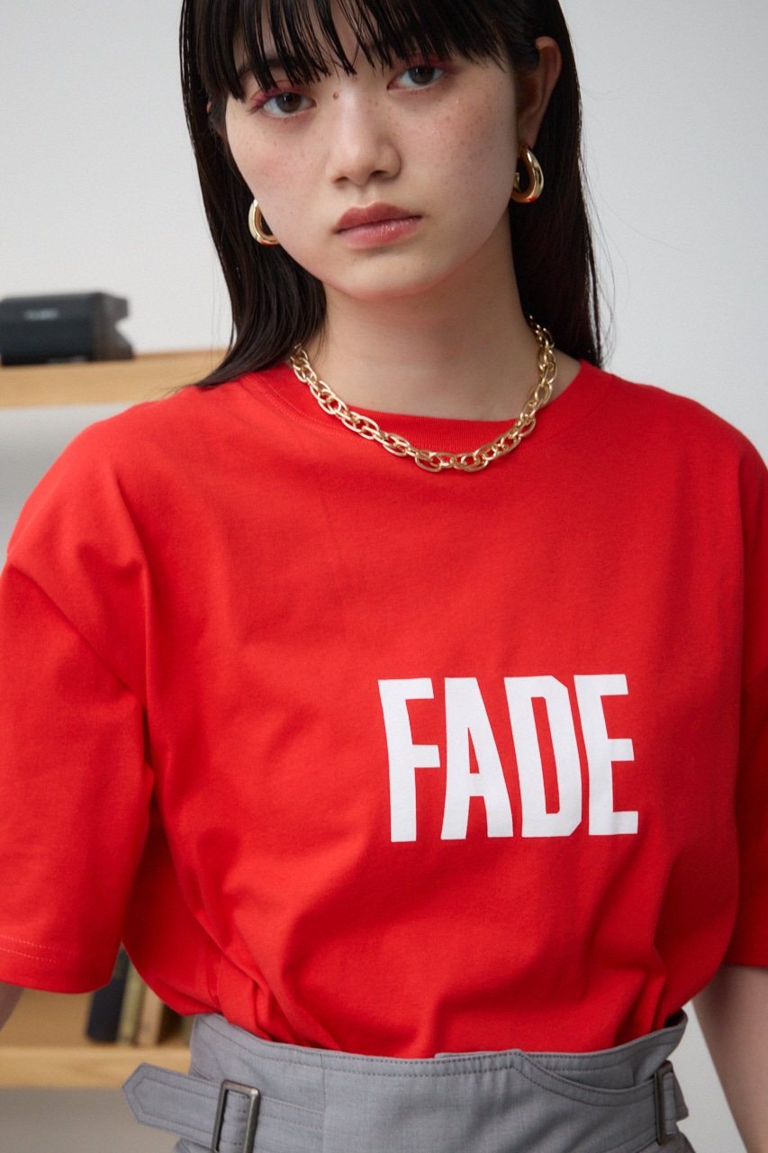 アソートロゴカラーTシャツ RED M