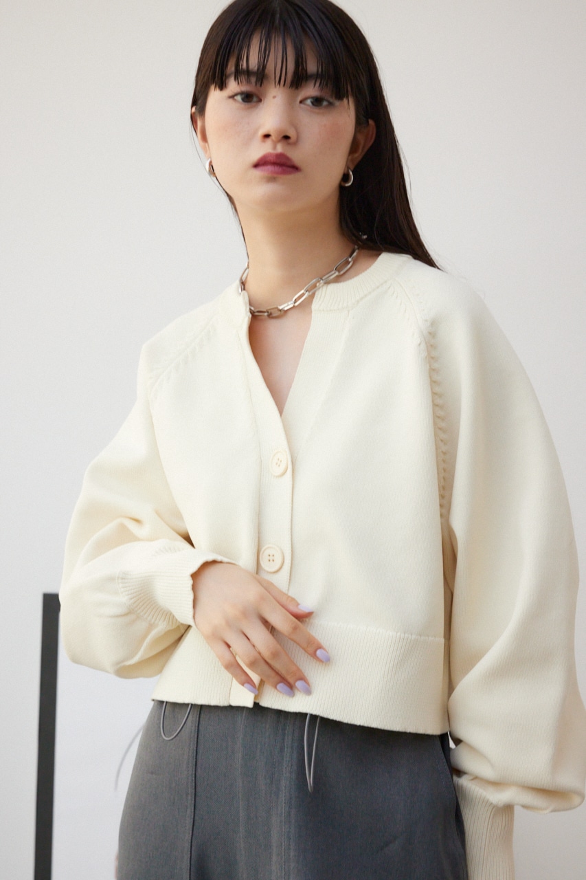 スポンディッシュカーディガン IVOY S