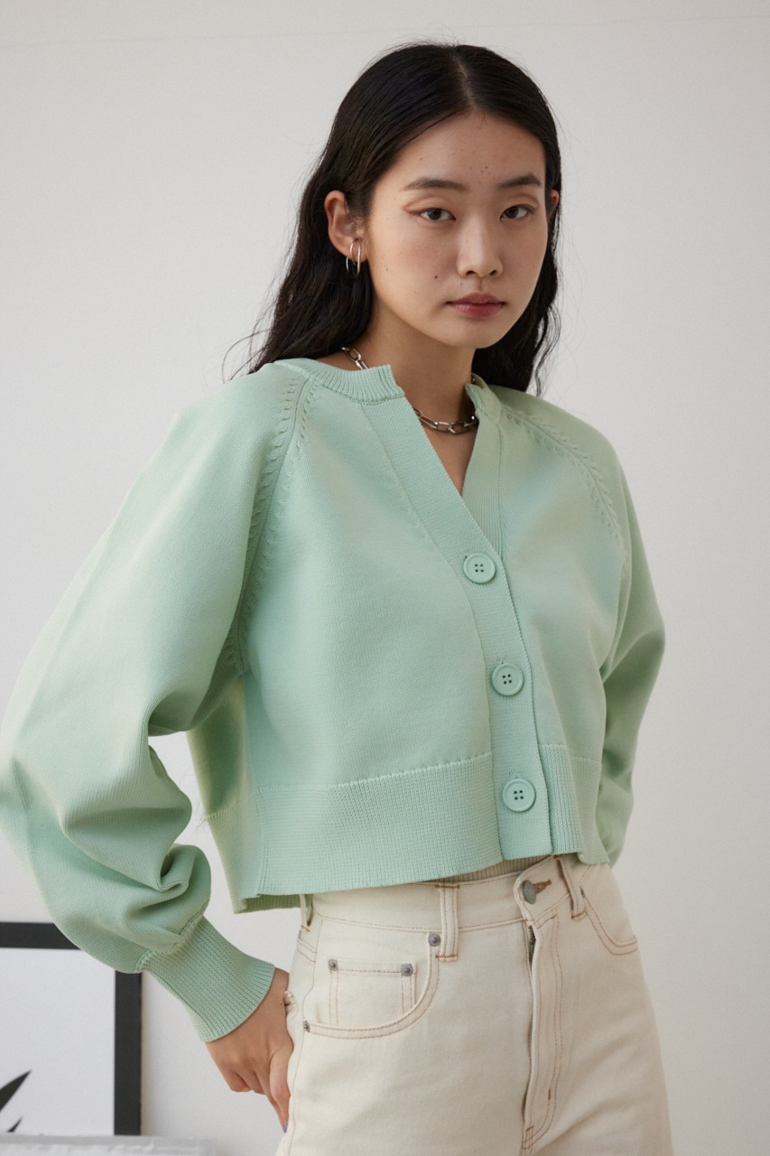スポンディッシュカーディガン MINT S