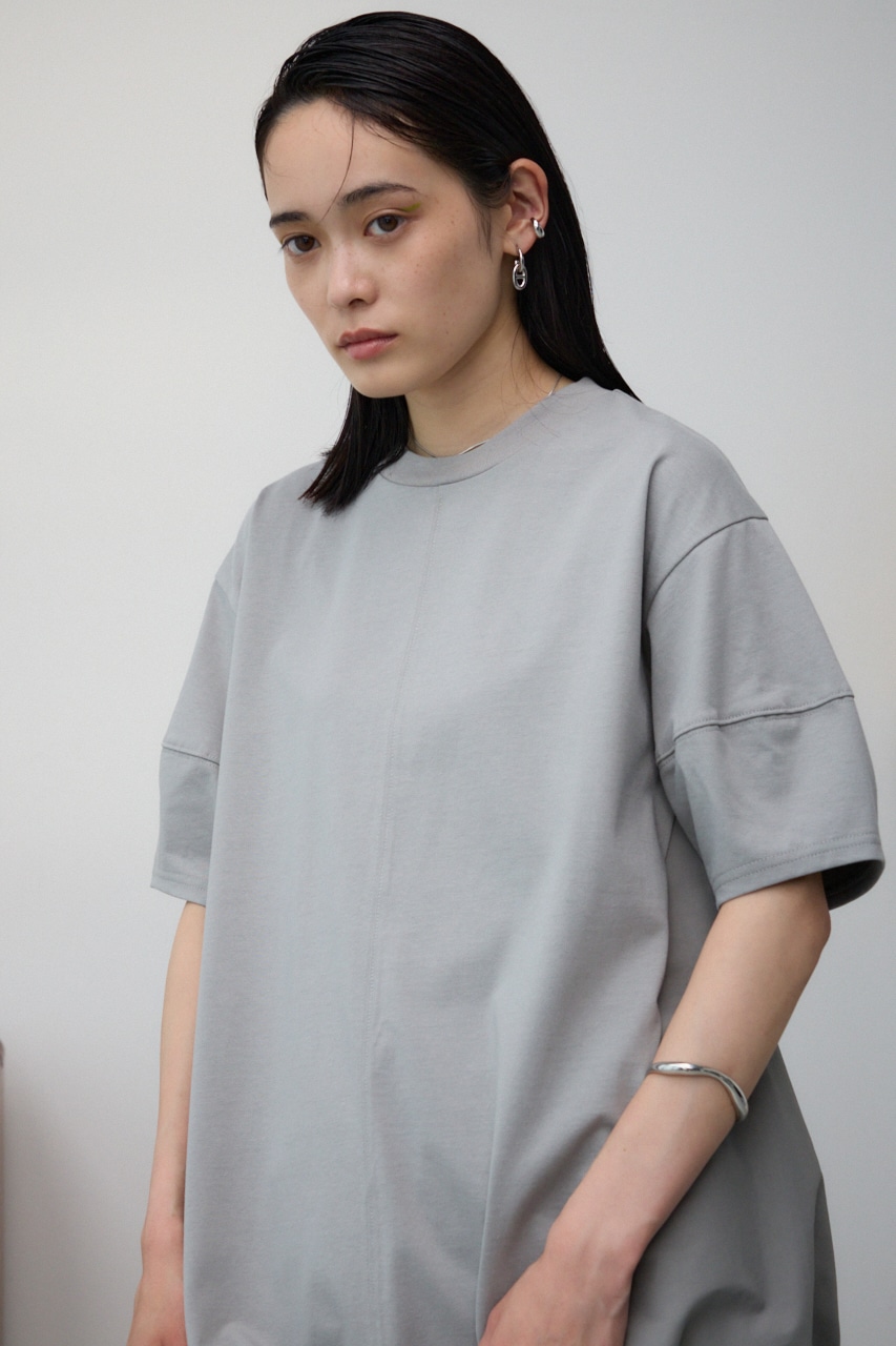 ドッキングバルーンギャザートップス GRY FREE