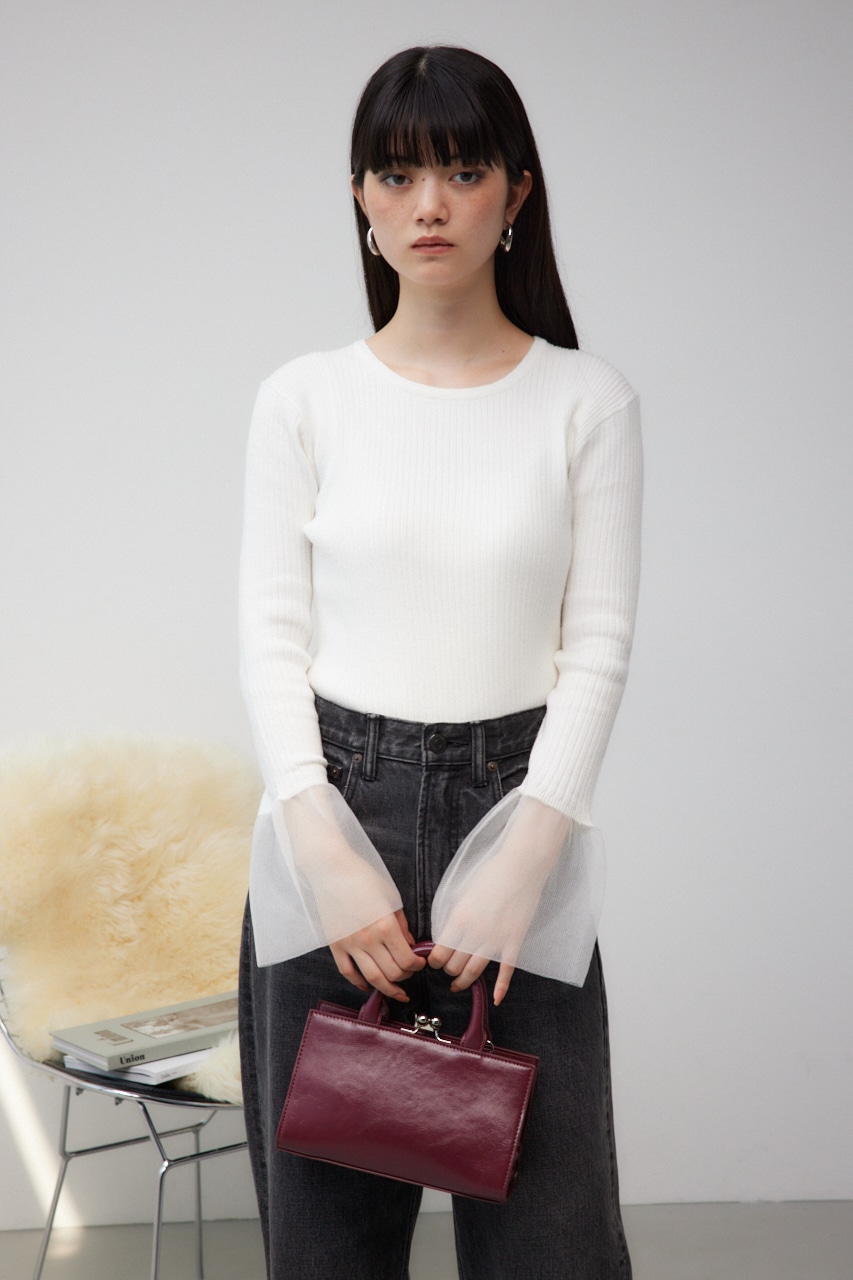 メタルフレームミニバッグ BRD FREE