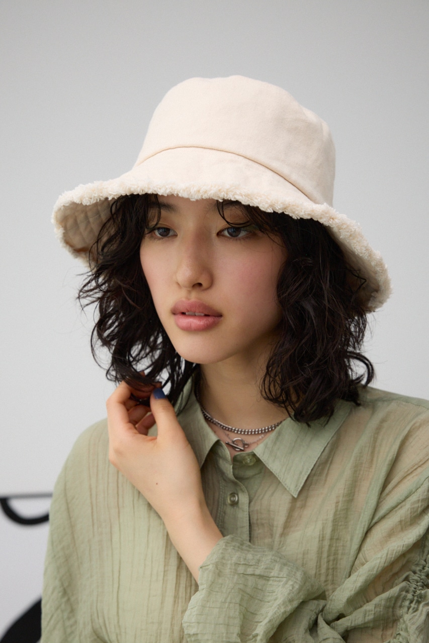 サファリハット O/WHT FREE