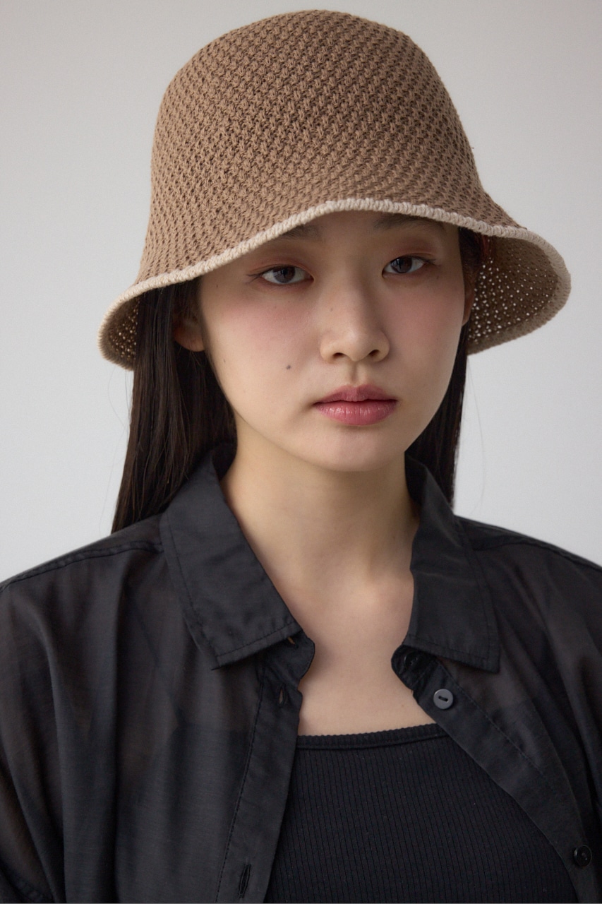 サーモ配色ハット BEG FREE