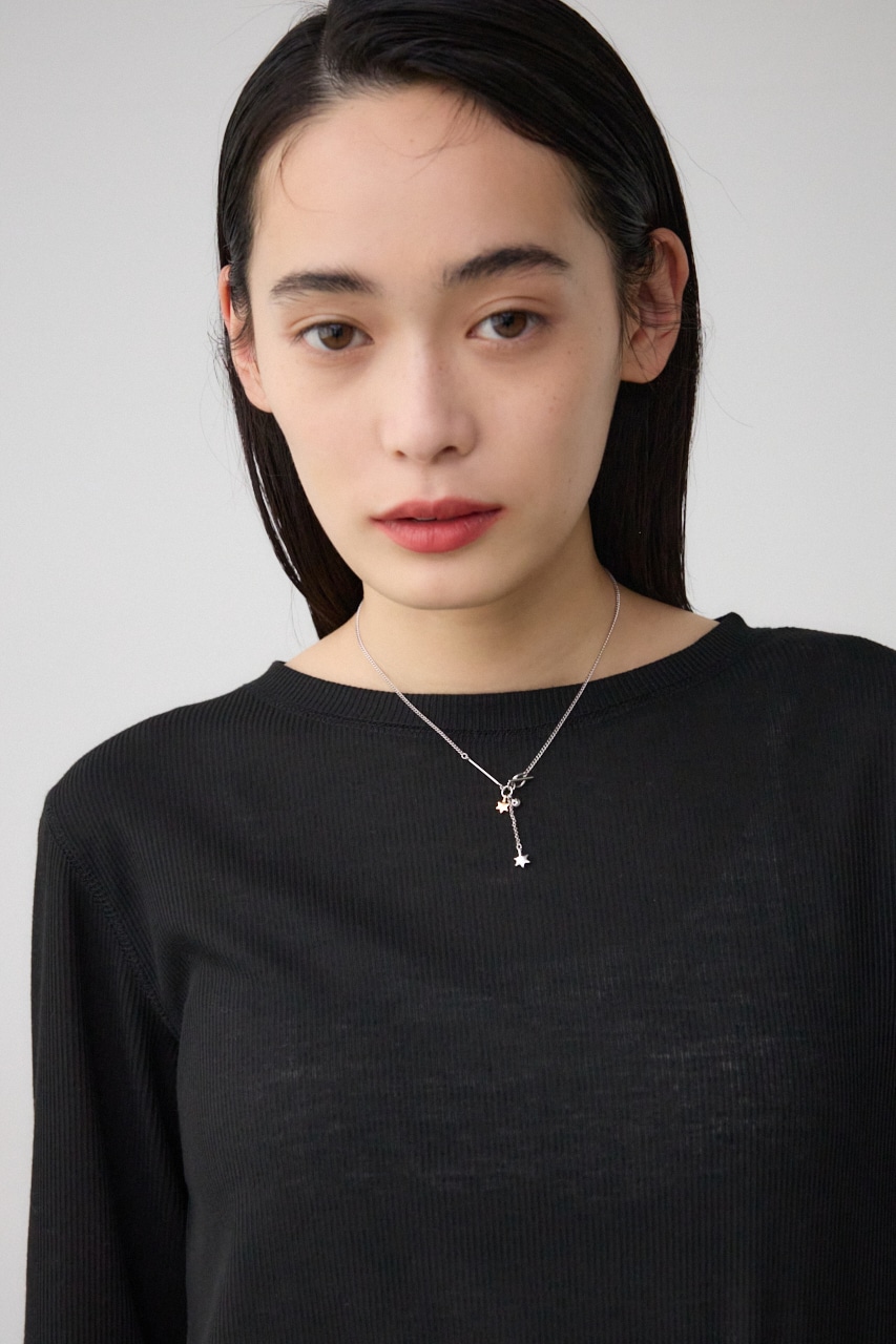 アスタリスクマルチチャームネックレス SLV FREE
