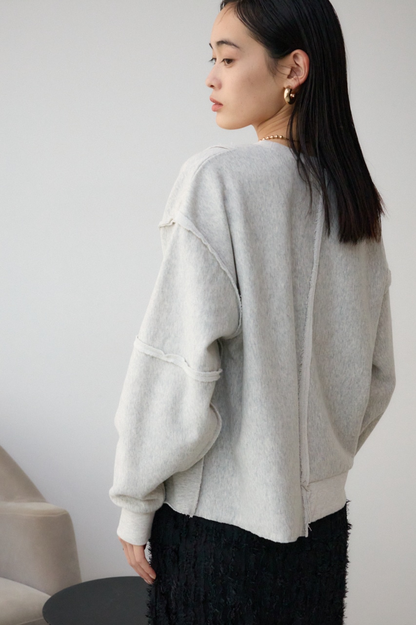 ダメージウラケプルオーバー T.GRY FREE