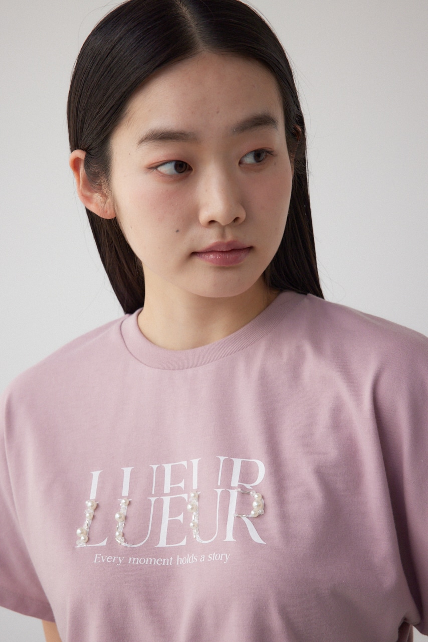 ジュエリーアソートプリントTシャツ L/PNK FREE