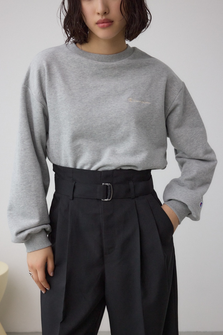 Champion CREW NECK SWEATSHIRT T.GRY M