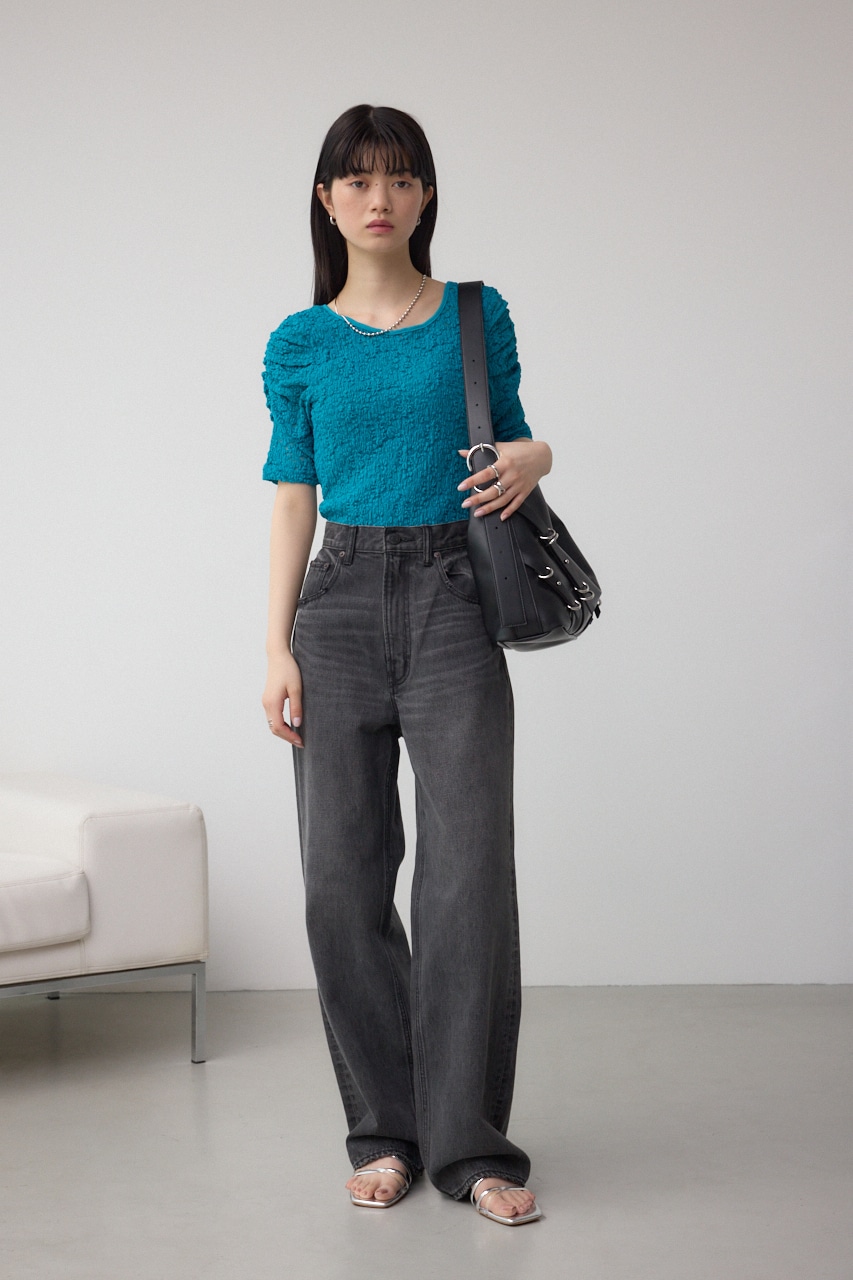 ナローベルトデザイントートバッグ BLK FREE