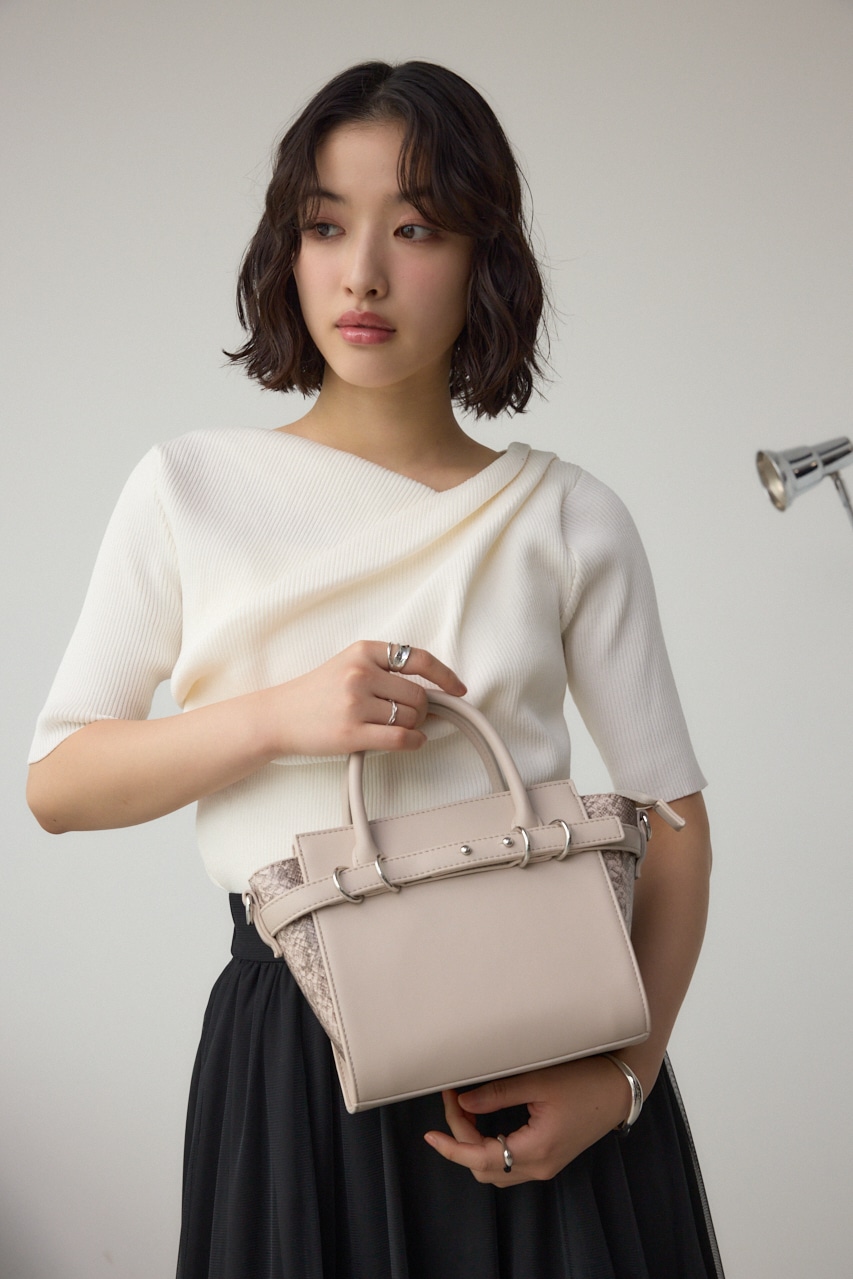 AZUL BY MOUSSY | ベルトデザイントラペイズドバッグ (すべて ) |SHEL