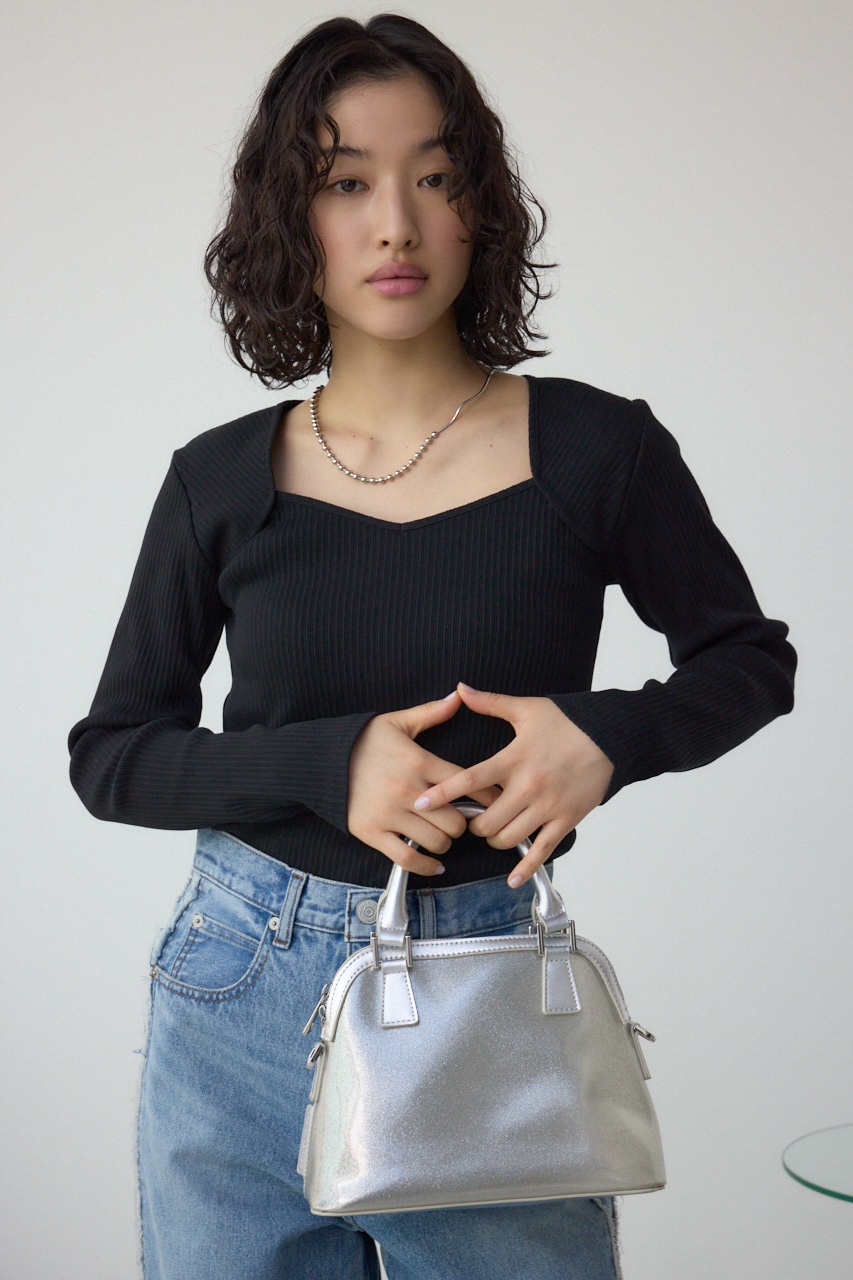 ダブルジッパークリアバッグ SLV FREE