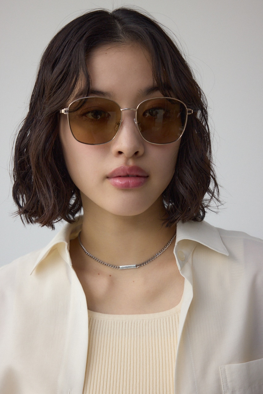 メタルフレームアイウェア BRN FREE