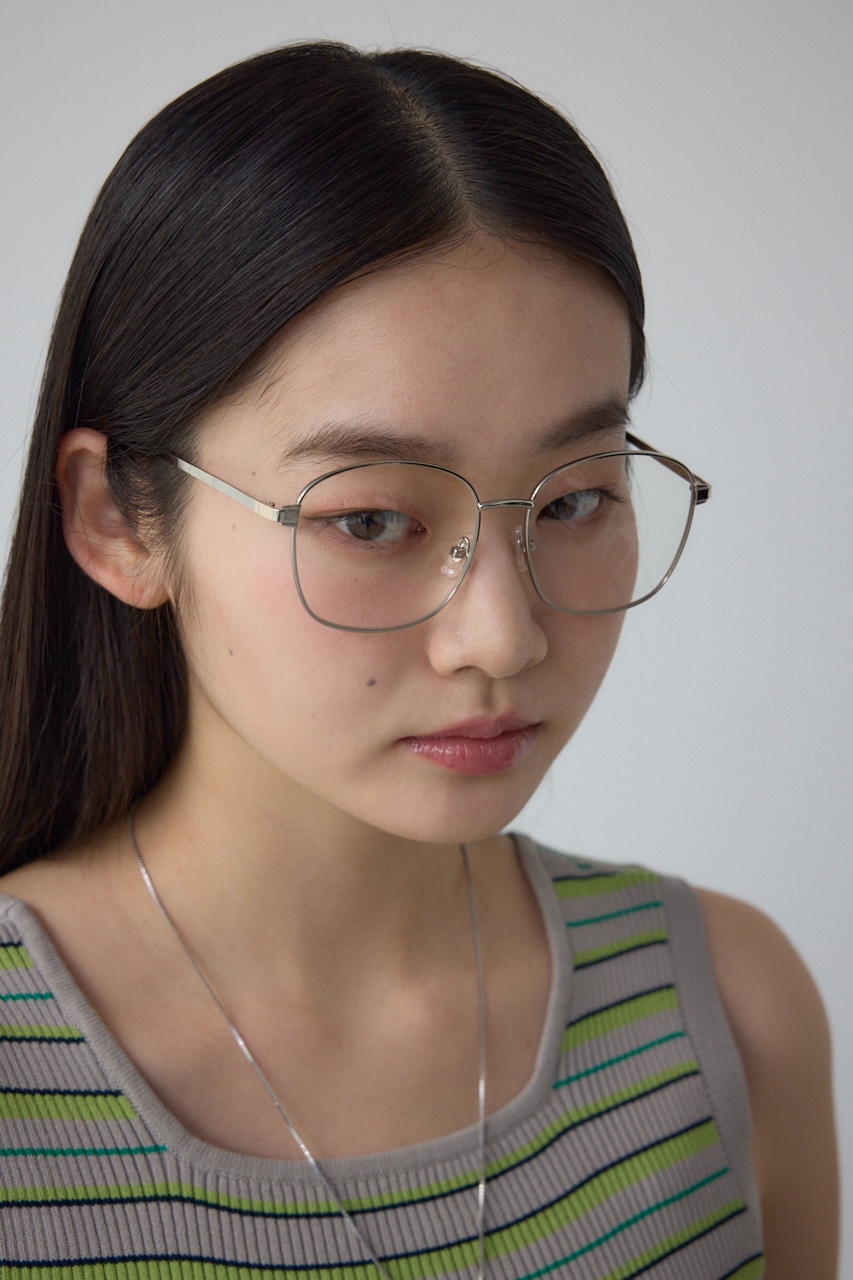 メタルフレームアイウェア CLR FREE