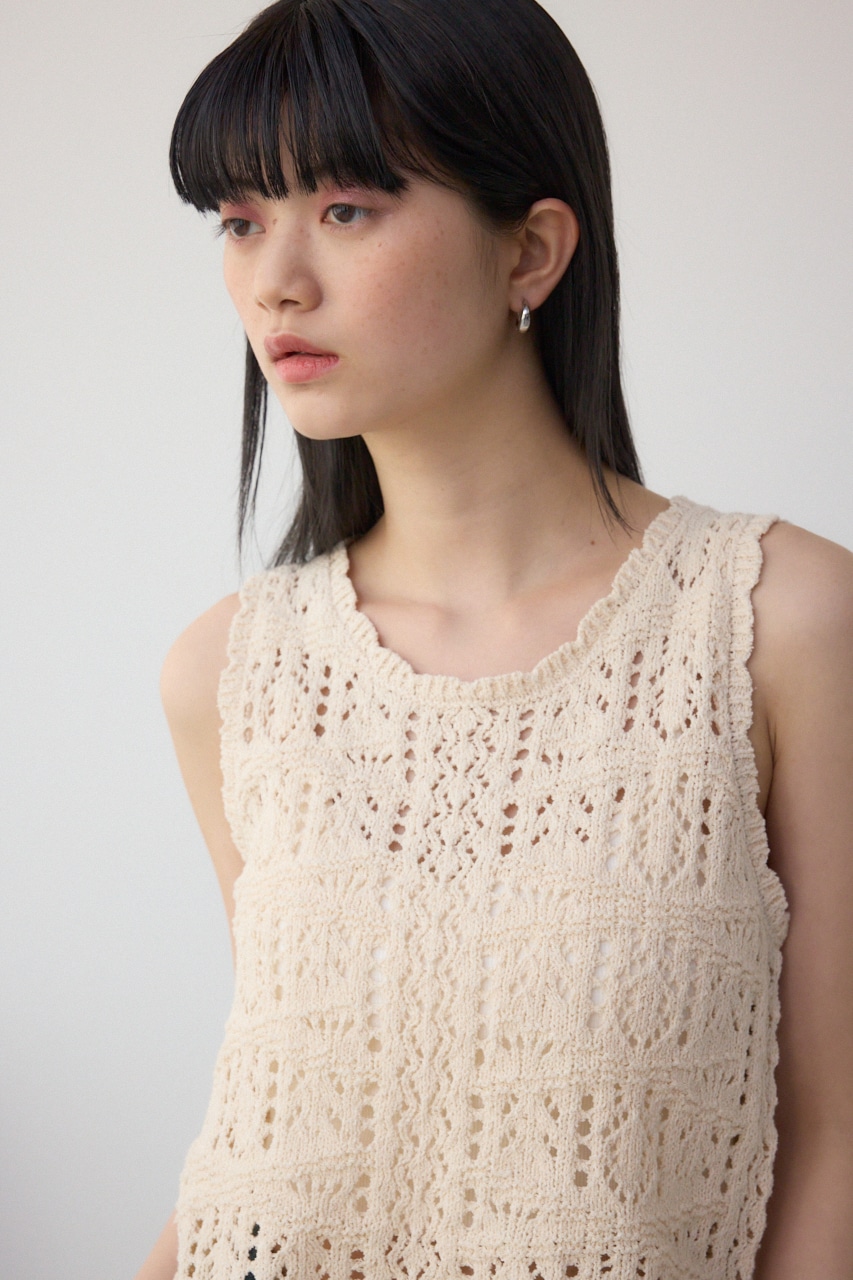 クロシェニットタンク IVOY FREE