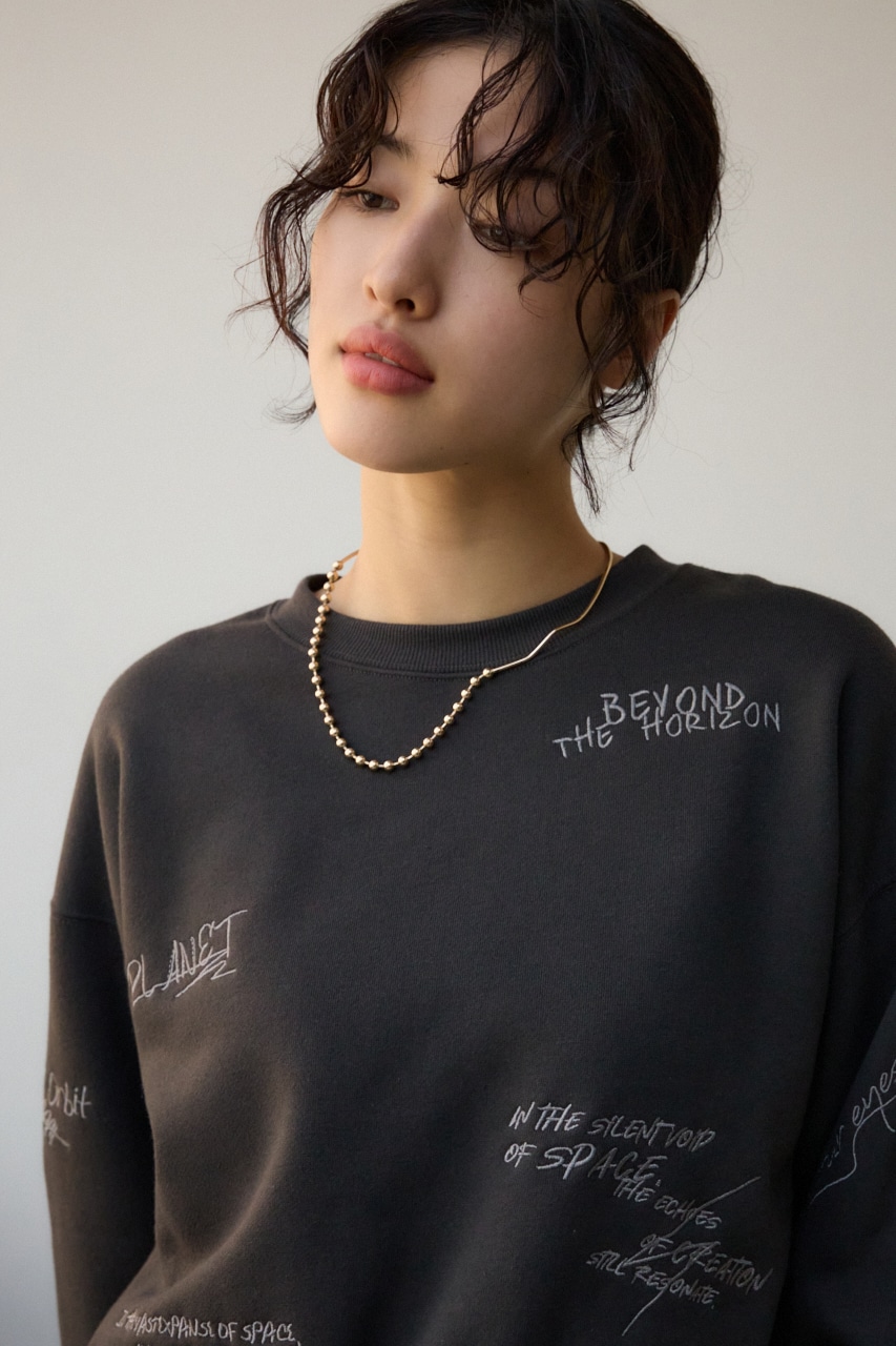 ランダムロゴウラケトップス C.GRY FREE