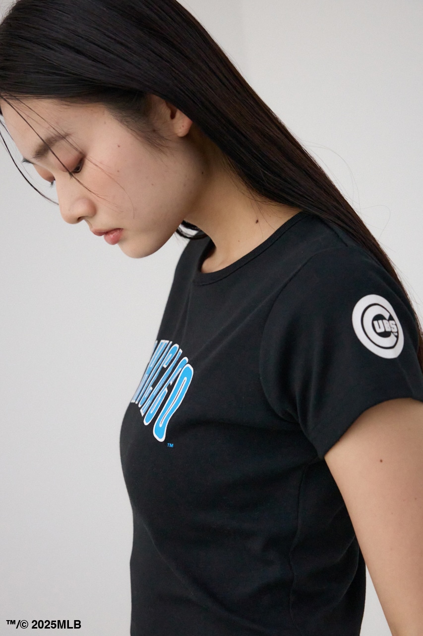 【MLB】コンパクトTEE BLK FREE