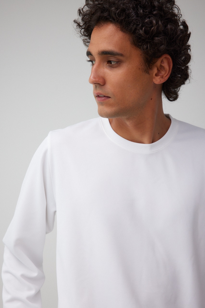 ベーシックポンチロングTシャツ WHT M