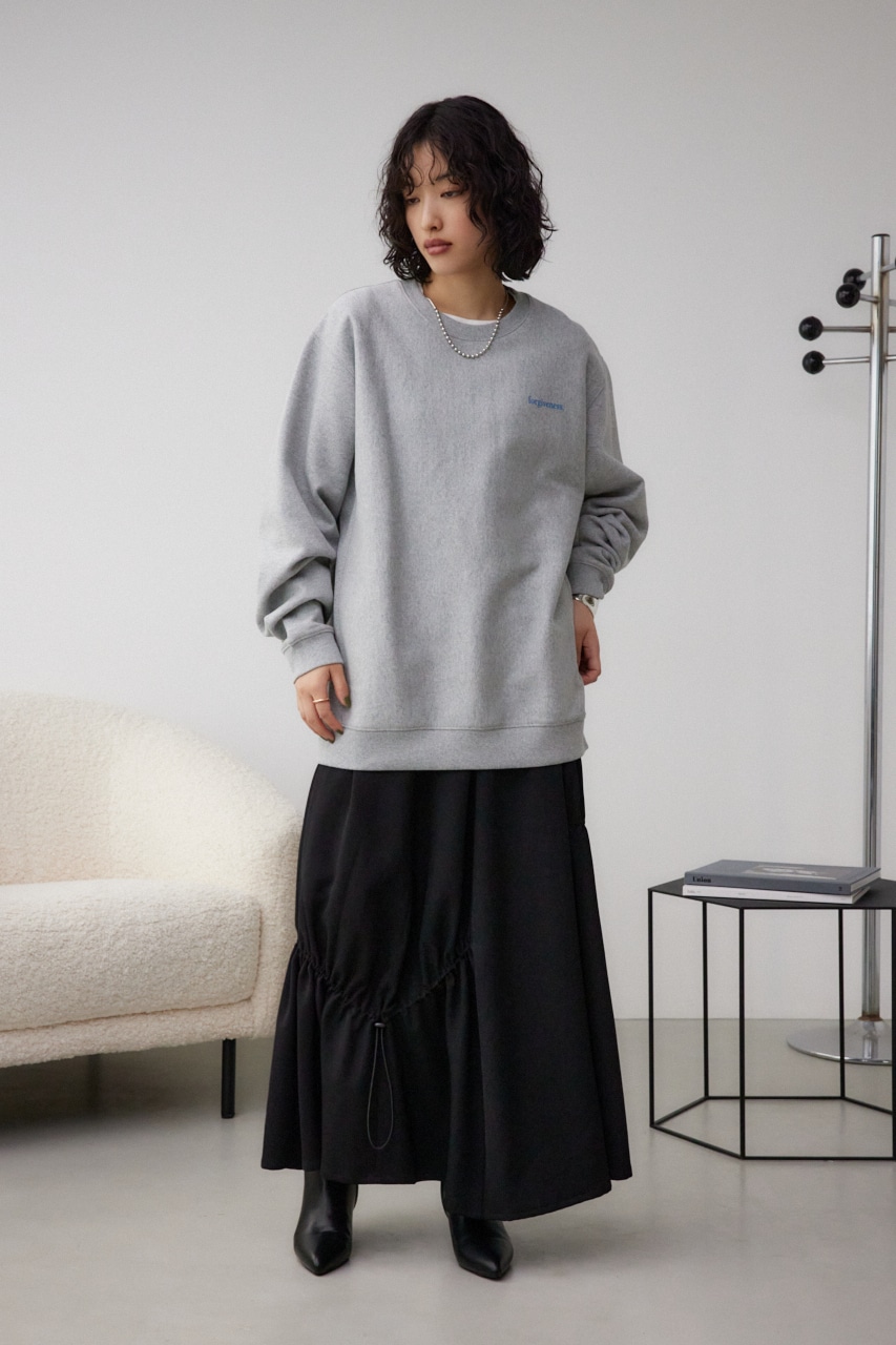 リバースウィーブグラフィックスウェット T.GRY M