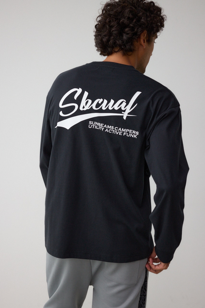 SBCUAF グラフィックTシャツ BLK FREE