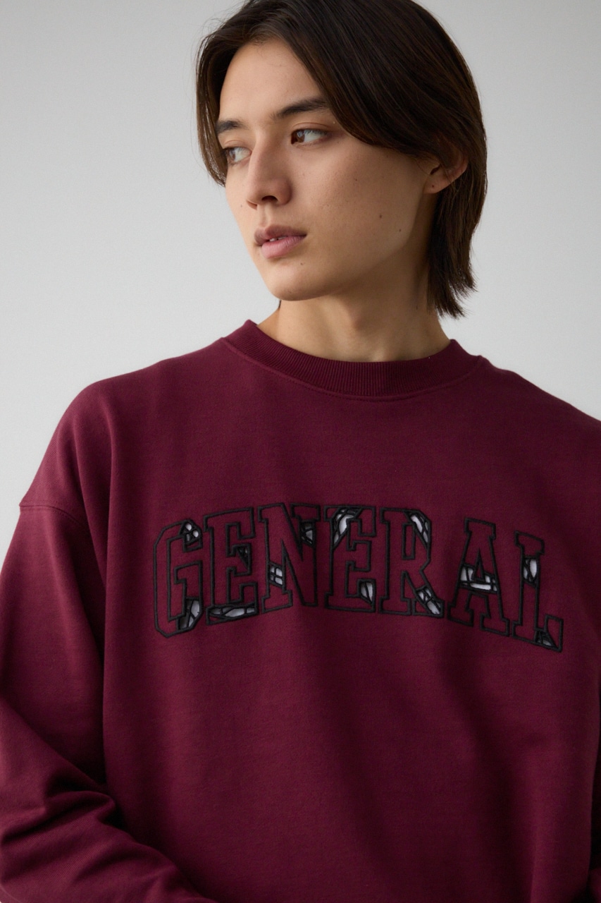 GENERALシアーロゴスウェット BRD FREE