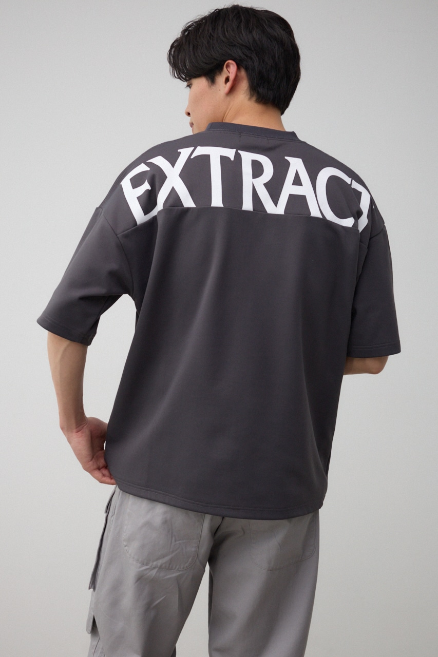 ロゴスウィッチングビッグTシャツ C.GRY FREE