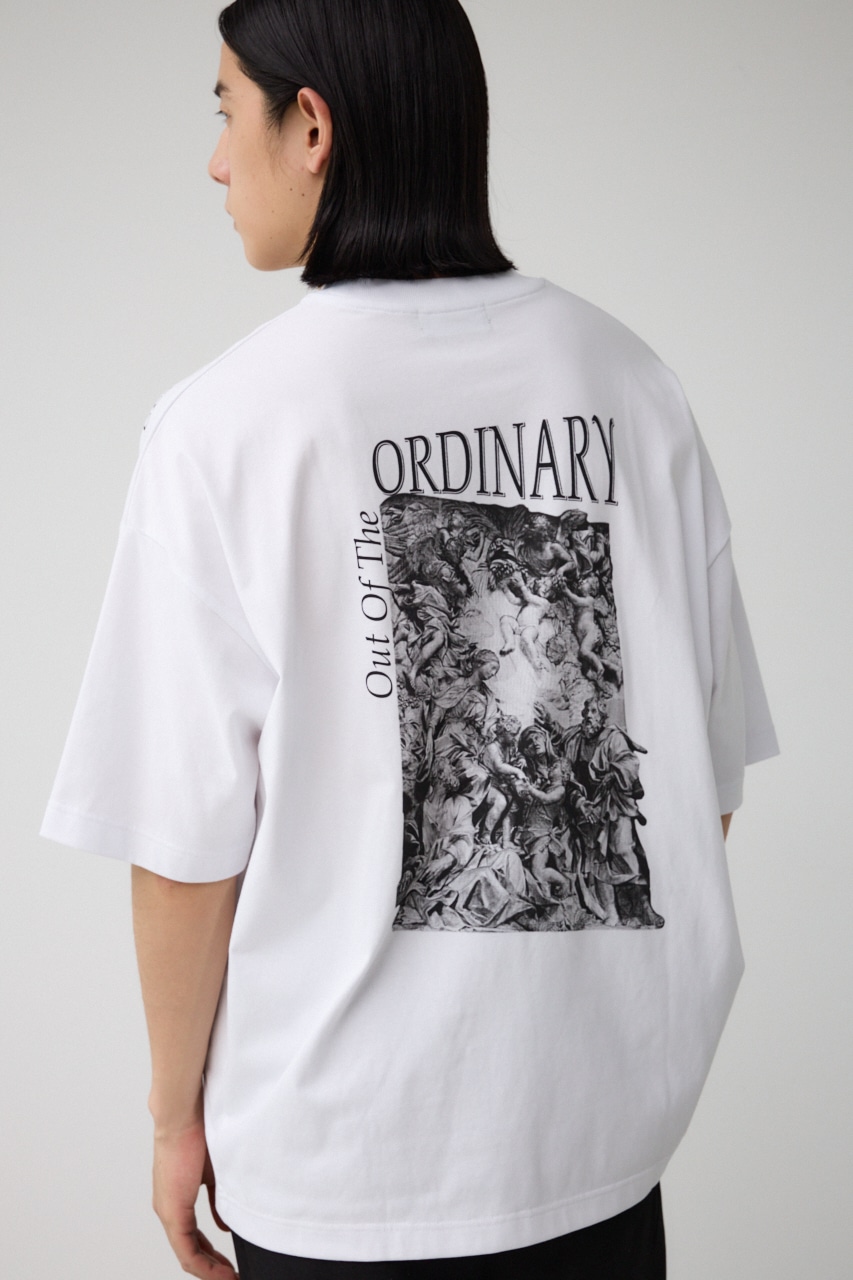 Out of The ORDINARY フォトTEE WHT FREE