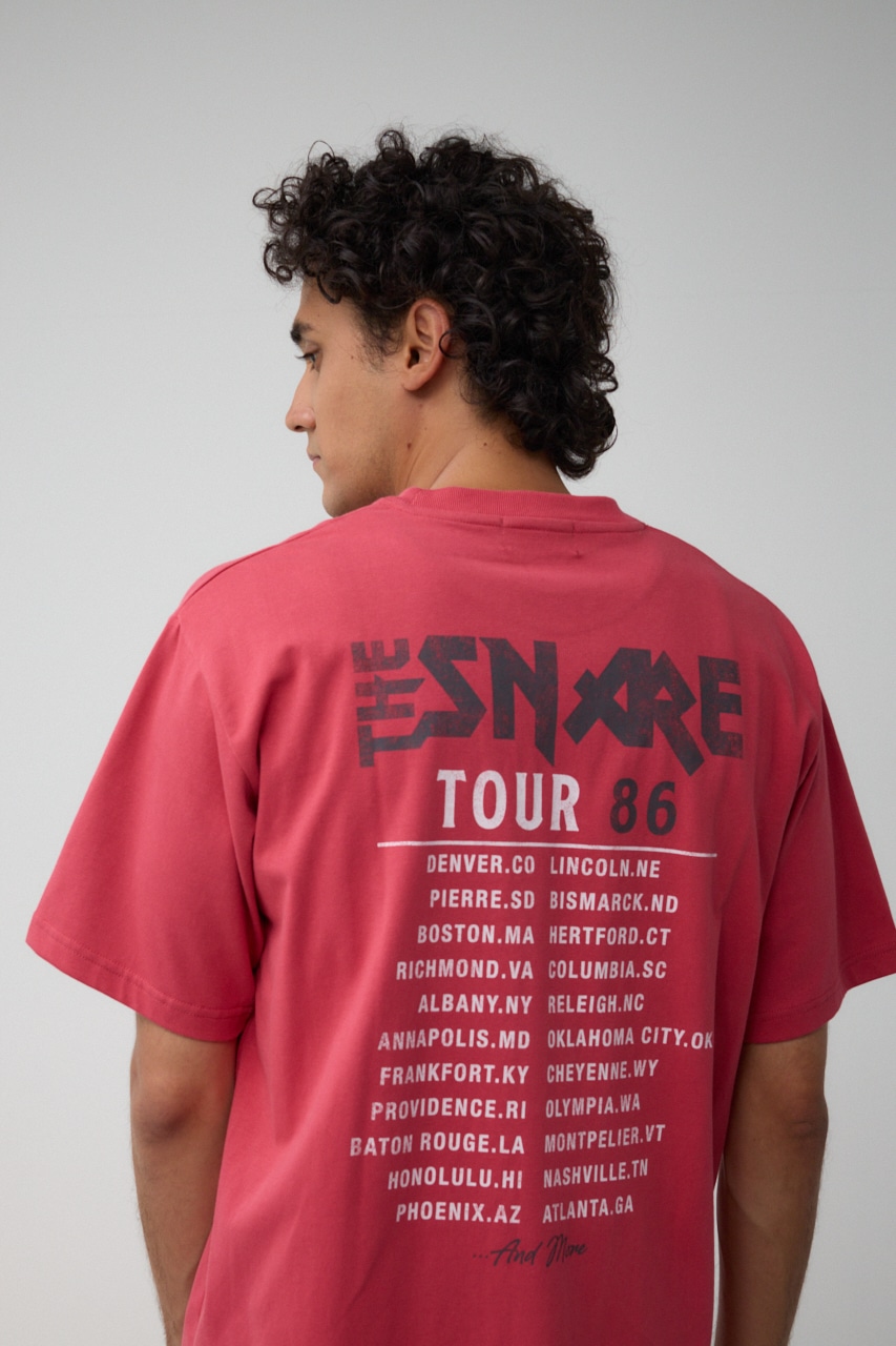 THE SNARE フォトTEE L/RED FREE