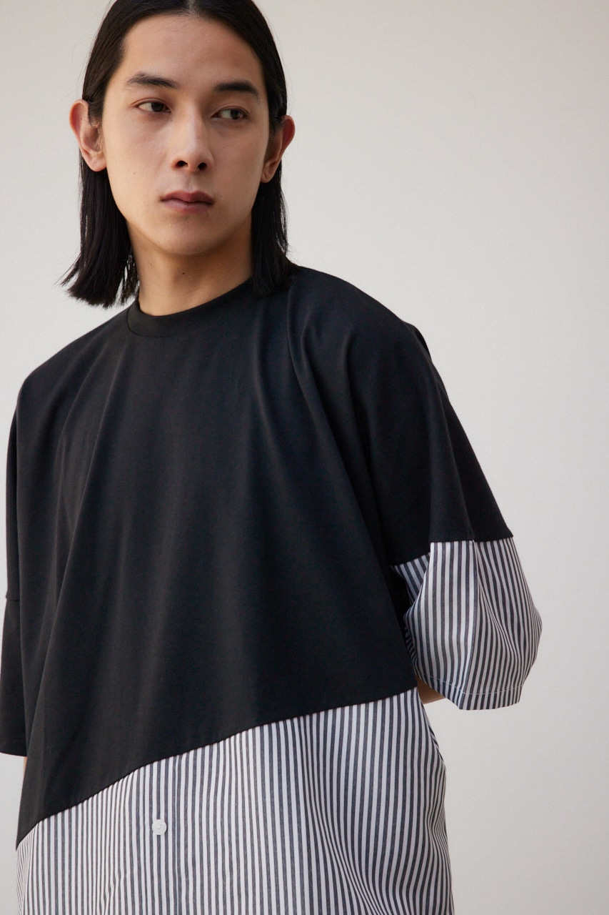 PLEATSPLEASE　濃紺　ノーカラー・長袖・トップス ウィメンズ／トップス／トップ – isseymiyake.com