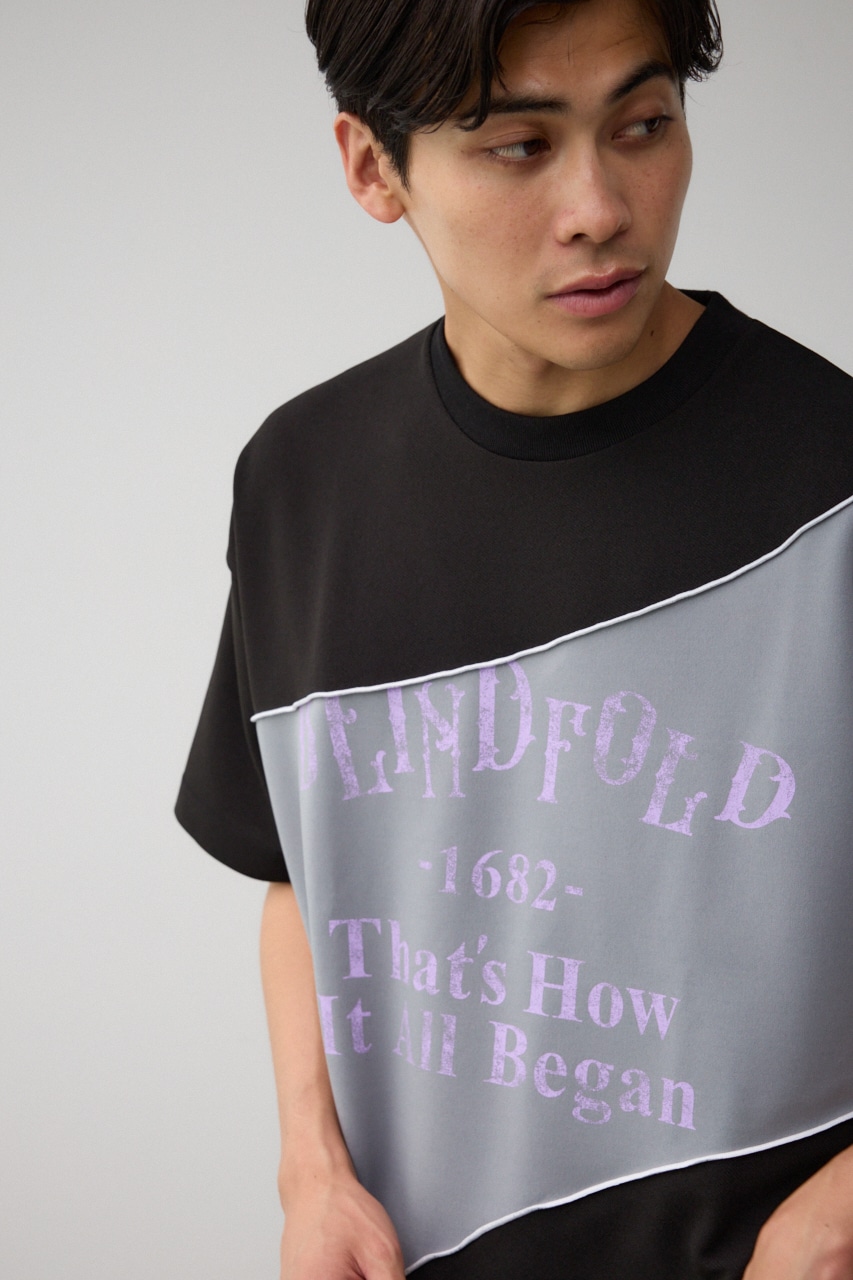 スウィッチンググラフィックT 柄BLK FREE