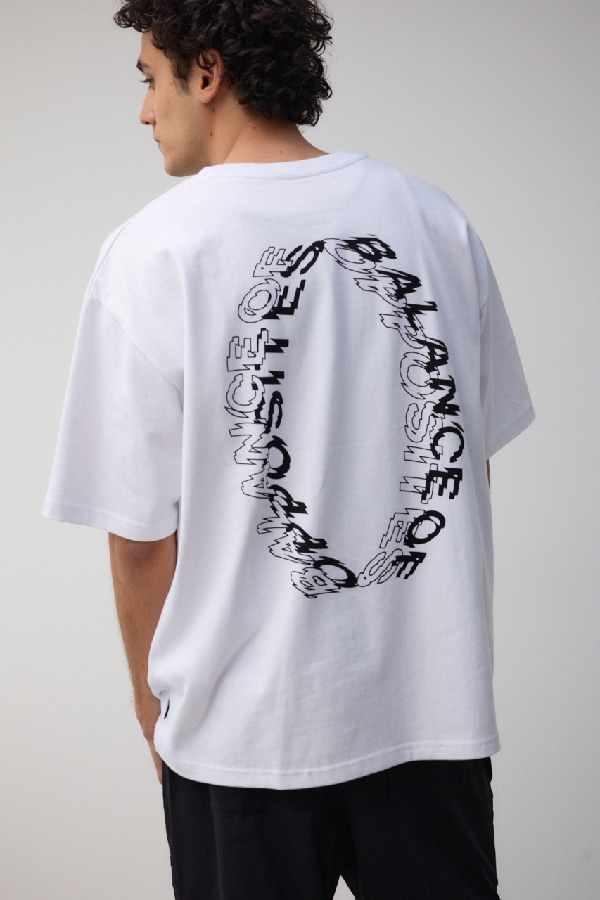 AZUL BY MOUSSY | RVCA×AZUL サークルロゴTシャツ (Tシャツ