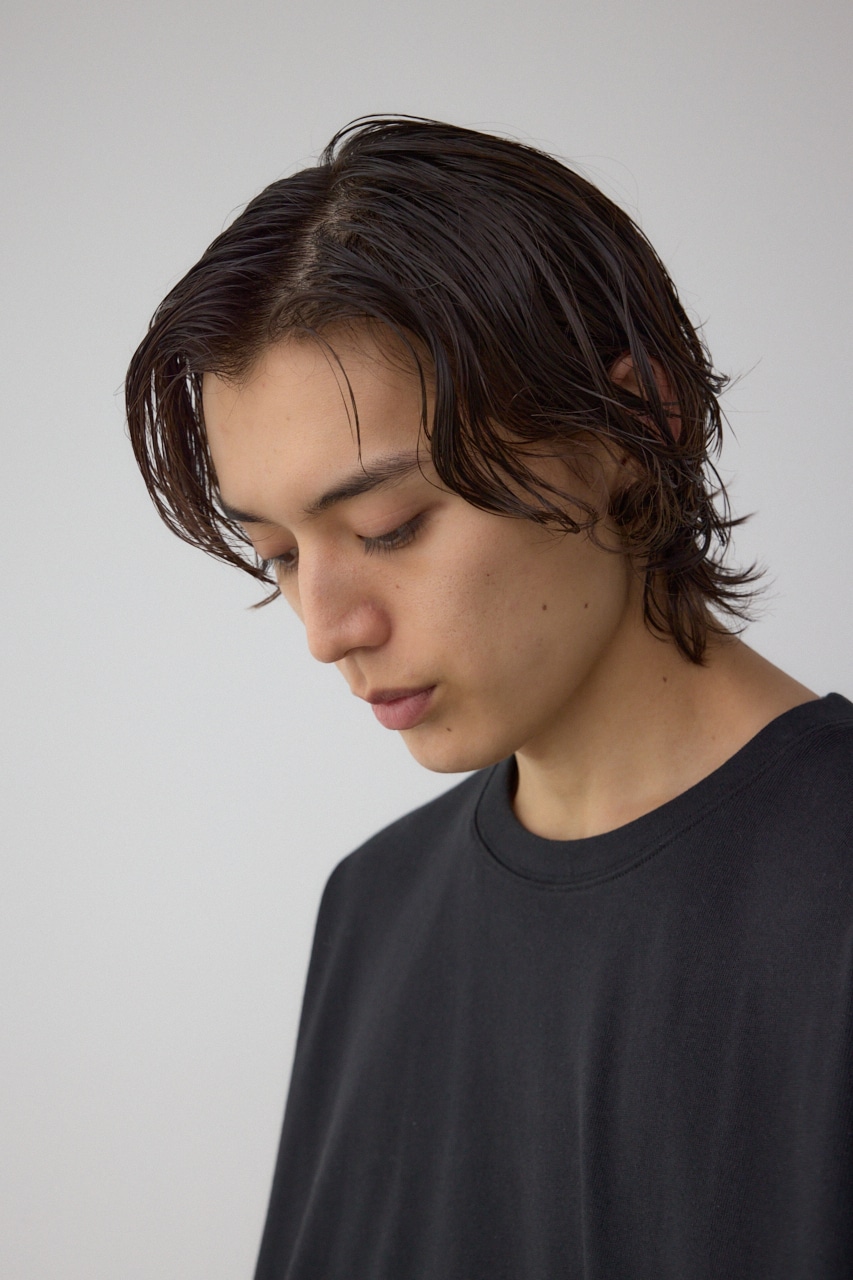 エクストリームコットン刺繍TEE BLK L