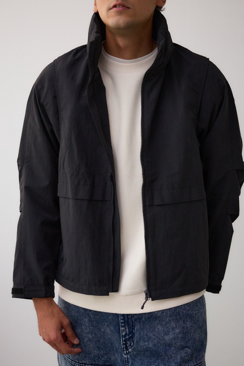 デタッチャブル2WAYブルゾン BLK FREE