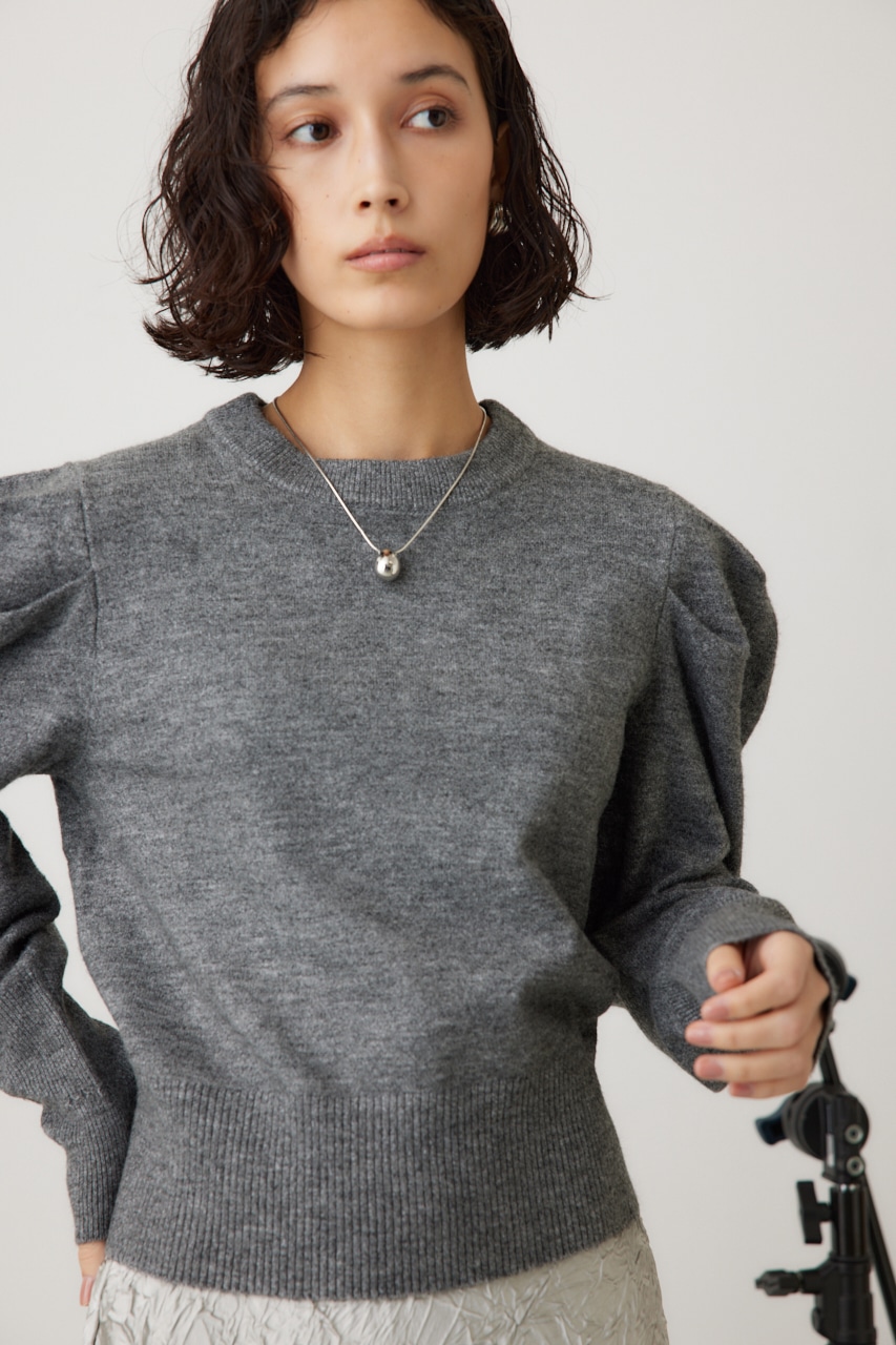 タックスリーブニット GRY FREE