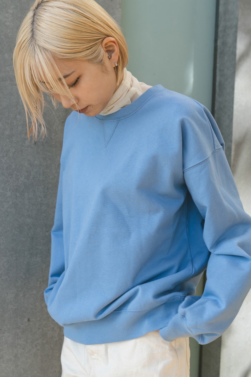 saintmichaelスウェット イラスト付き淡い青色トレーナー saintmichaelスウェット イラスト付き淡い青色トレーナー 【公式通販】