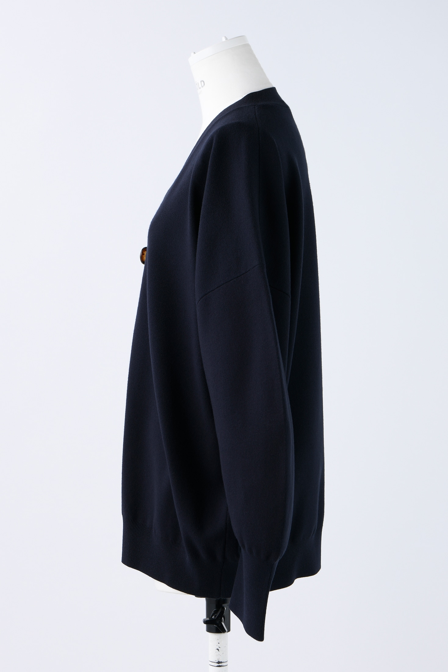 CURVE-ARM CARDIGAN｜38｜BLK｜KNIT WEAR｜|ENFÖLD OFFICIAL ONLINE  