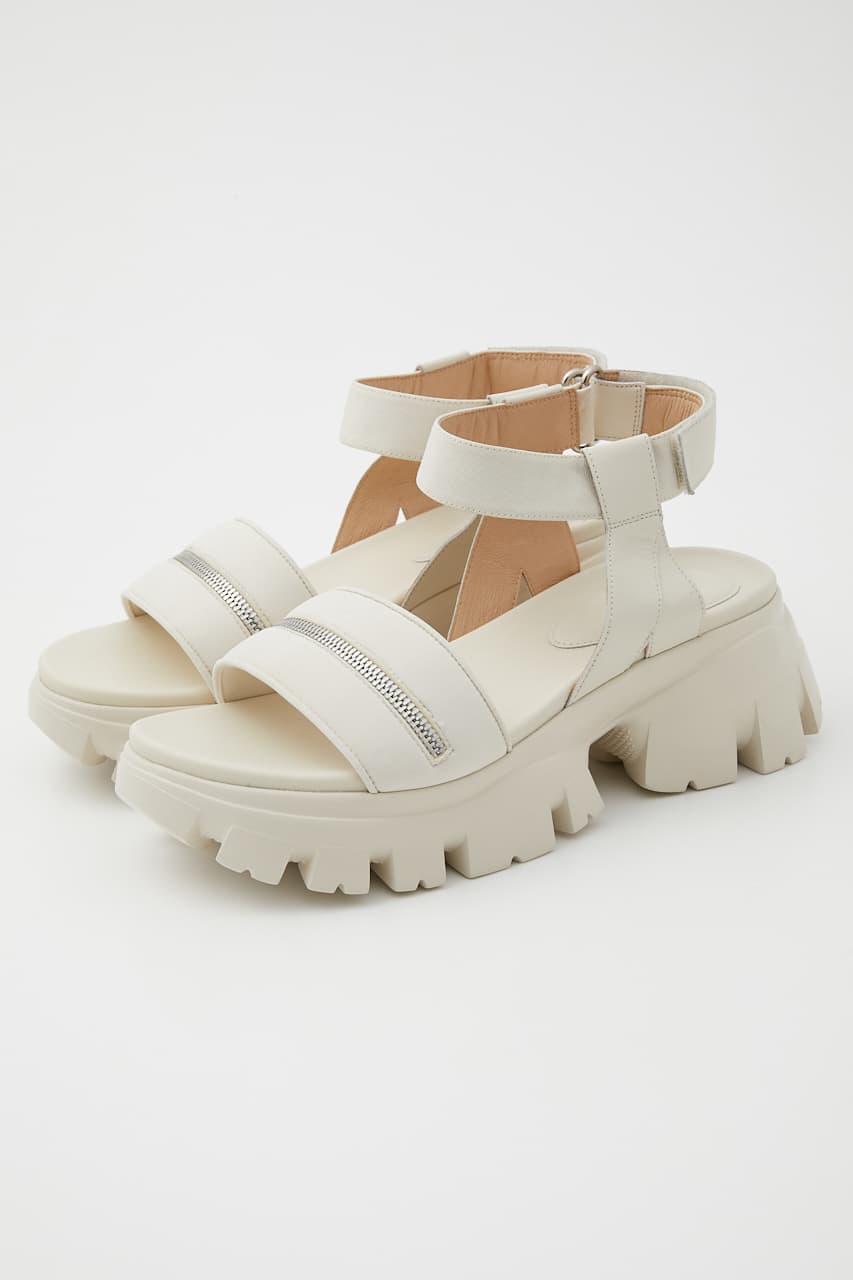 ダイバーラギッドソールサンダル WHT 23.5cm