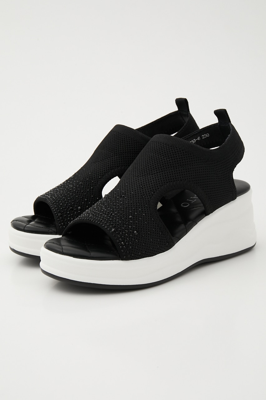 スタイルNEOカバーアップスポサン BLK 22.5cm