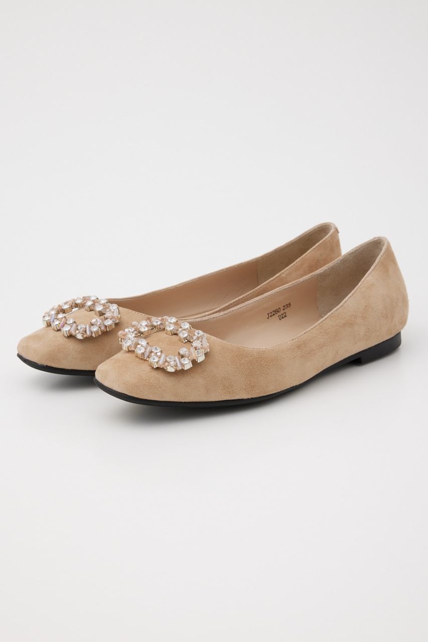 ジュールバックルフラット D/BEG 24.5cm