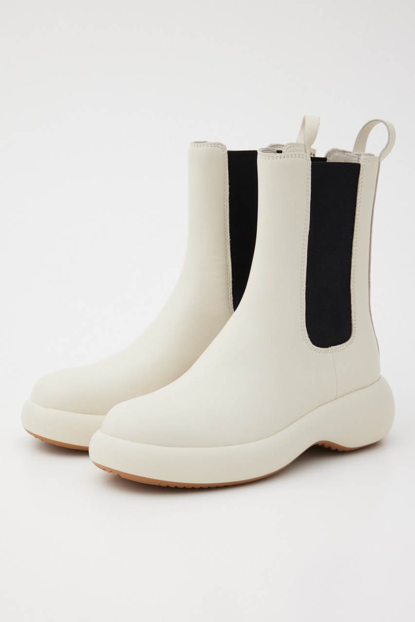 ココナチェルシーポットブーツ WHT 23.5cm