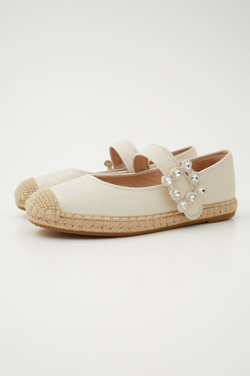 テレサメリージェーンエスパドリーユ ECRU 23.5cm