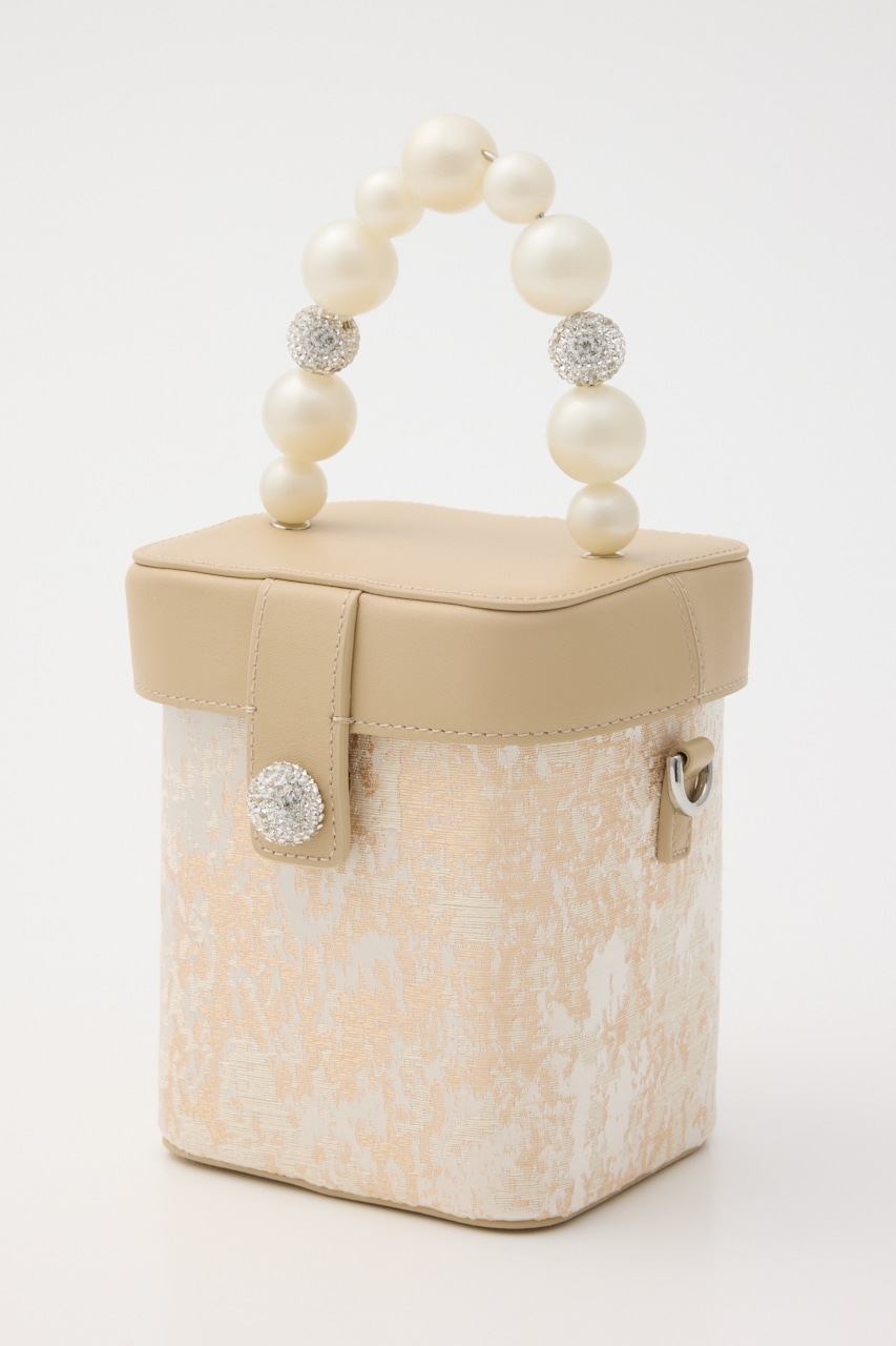 BIGパールバニティバッグ 柄APR FREE