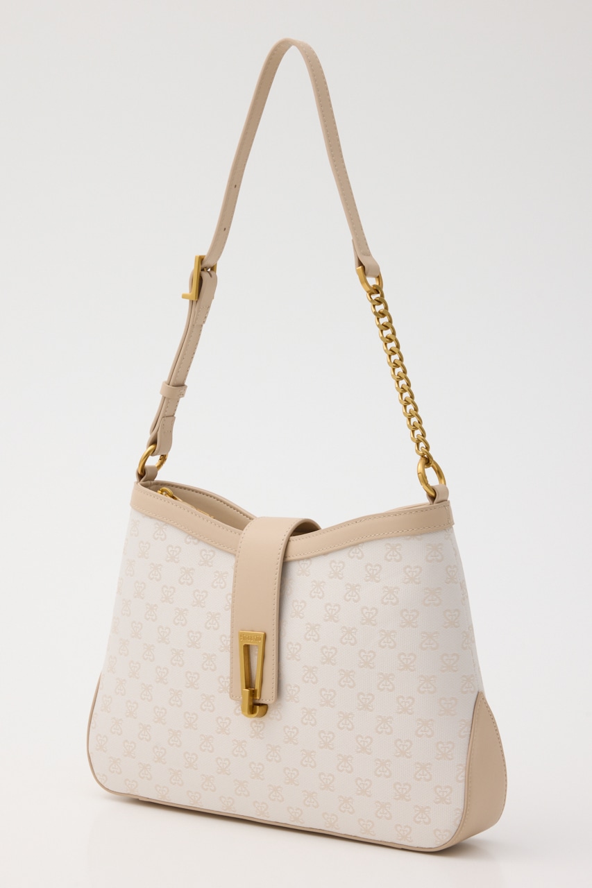 モノグラムライトハンドバッグ 柄WHT FREE