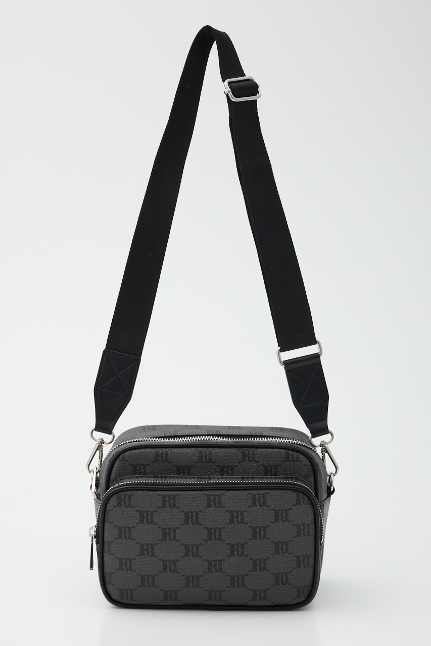 クラシックショルダーバッグ 柄BLK FREE